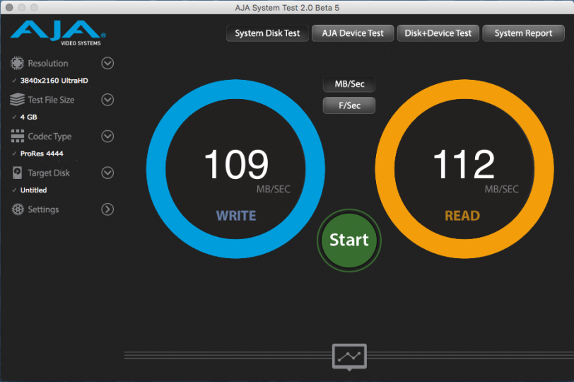 Pegasus R2+_AJA_System_Test_1TB